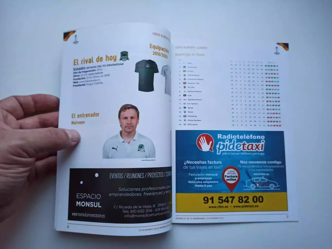 Еврокубки, Лига Европы, 2019г, Хетафе (Испания) - ФК Краснодар 3