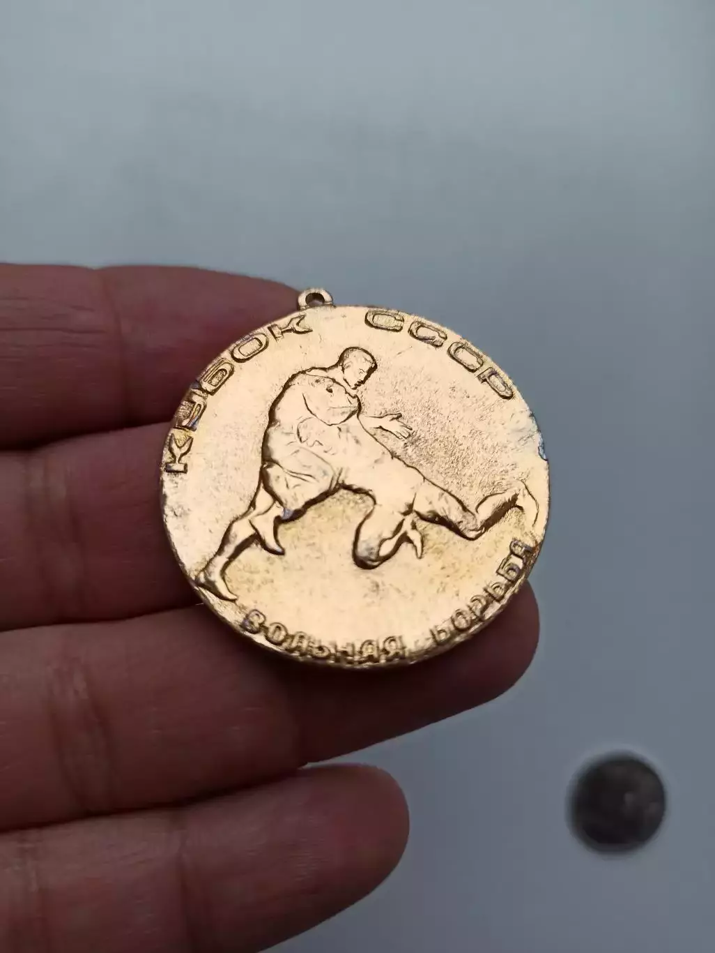 Вольная борьба, Кубок СССР, Липецк-88, Спортлото, редкая медаль, легкий, лот 2 4