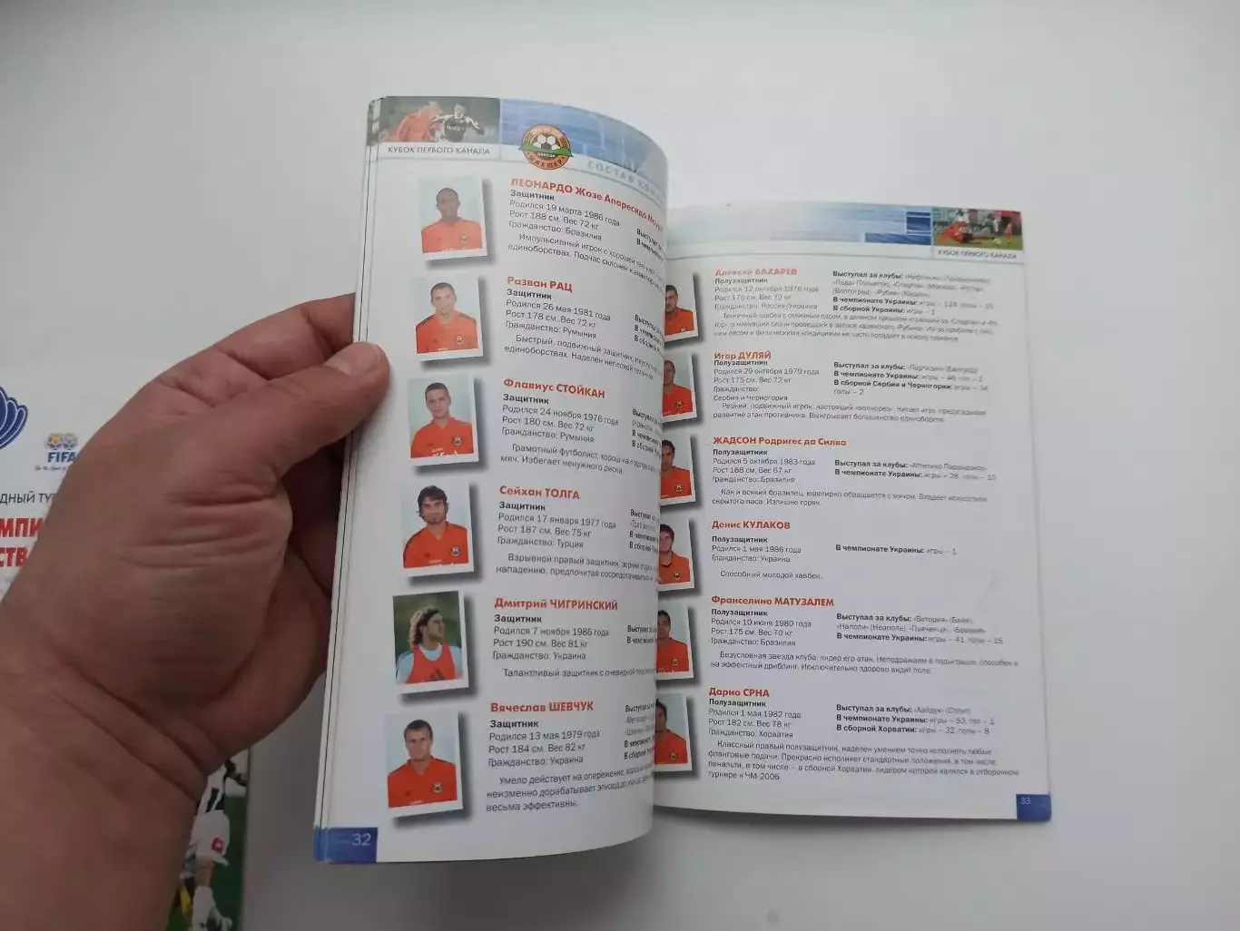 Кубок Первого канала по футболу, 2006, Тель-Авив, ЦСКА, Спартак, Шахтёр, Киев 3