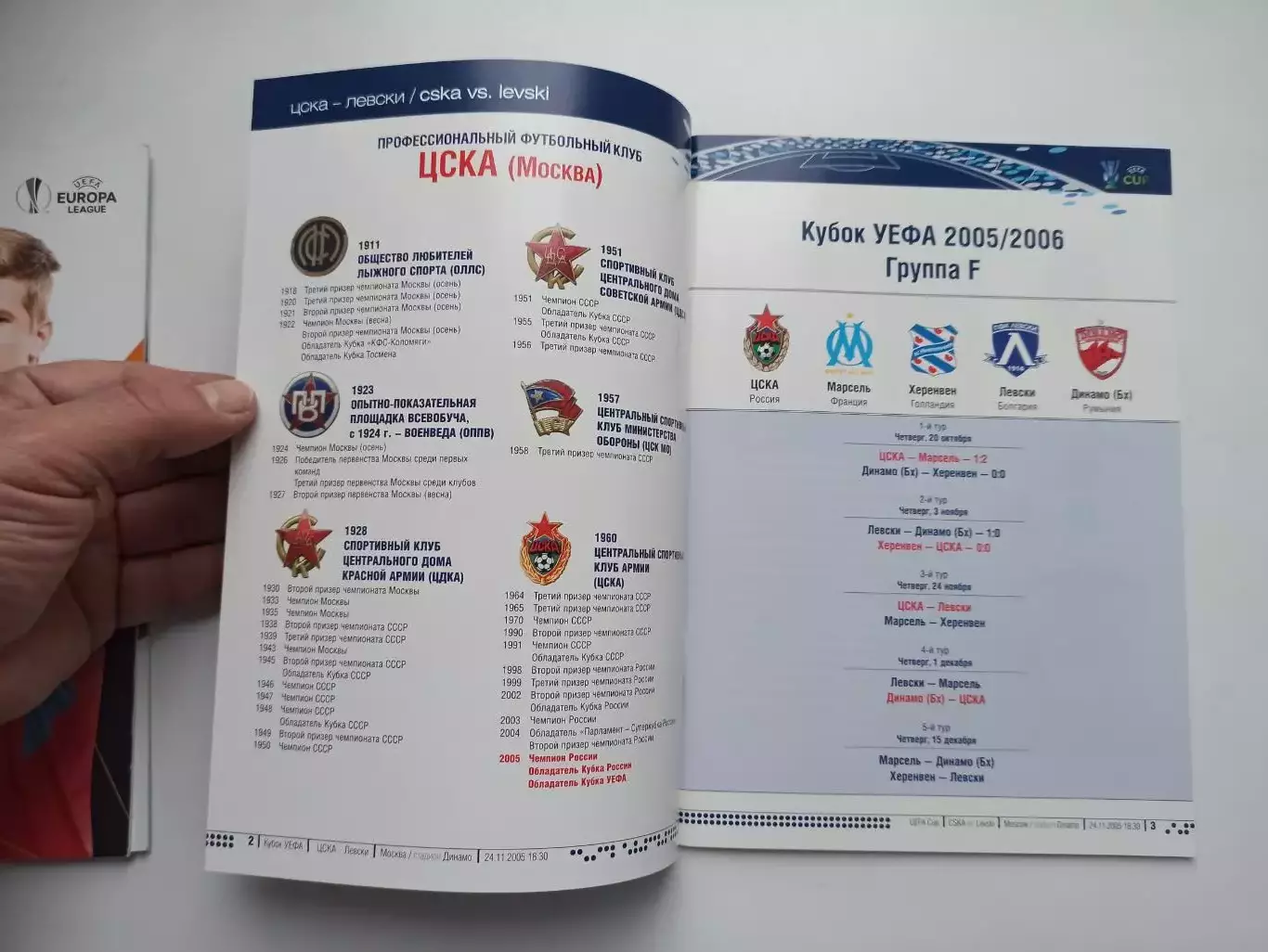Еврокубки, Кубок УЕФА, ЦСКА (Москва) - Левски (Болгария), 2005г 6