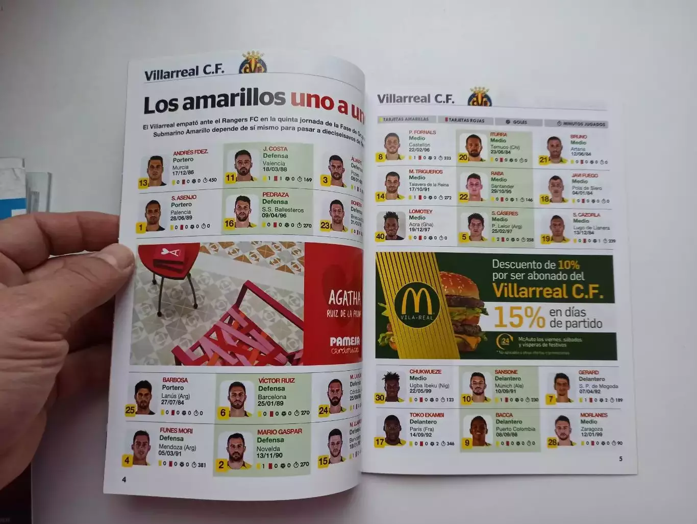 Лига Европы УЕФА, Вильярреал (Испания) - Спартак (Москва, Россия), 2018 5