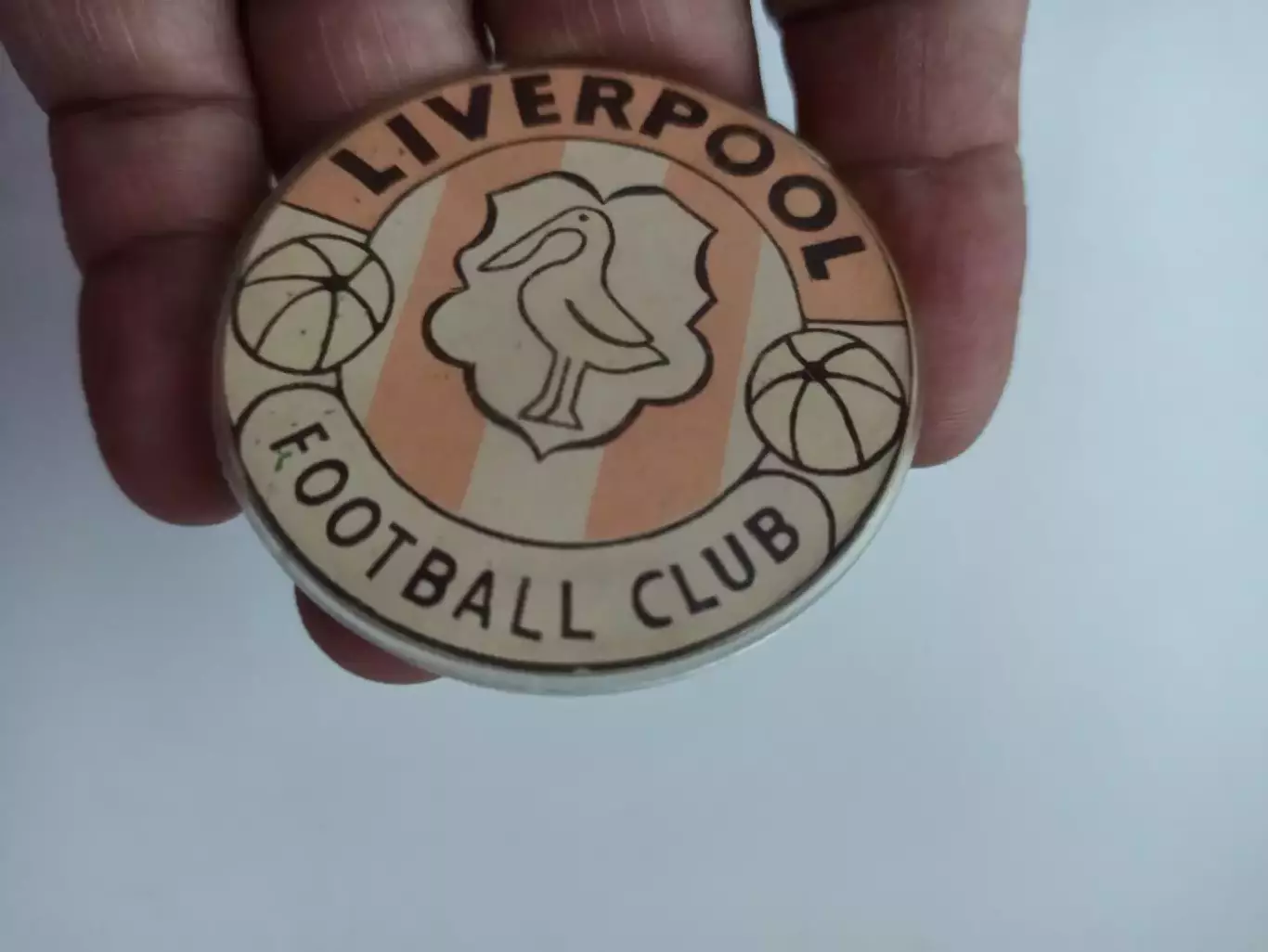 Футбол, Англия, ФК Ливерпуль, Liverpool, пластик, производство СССР 2