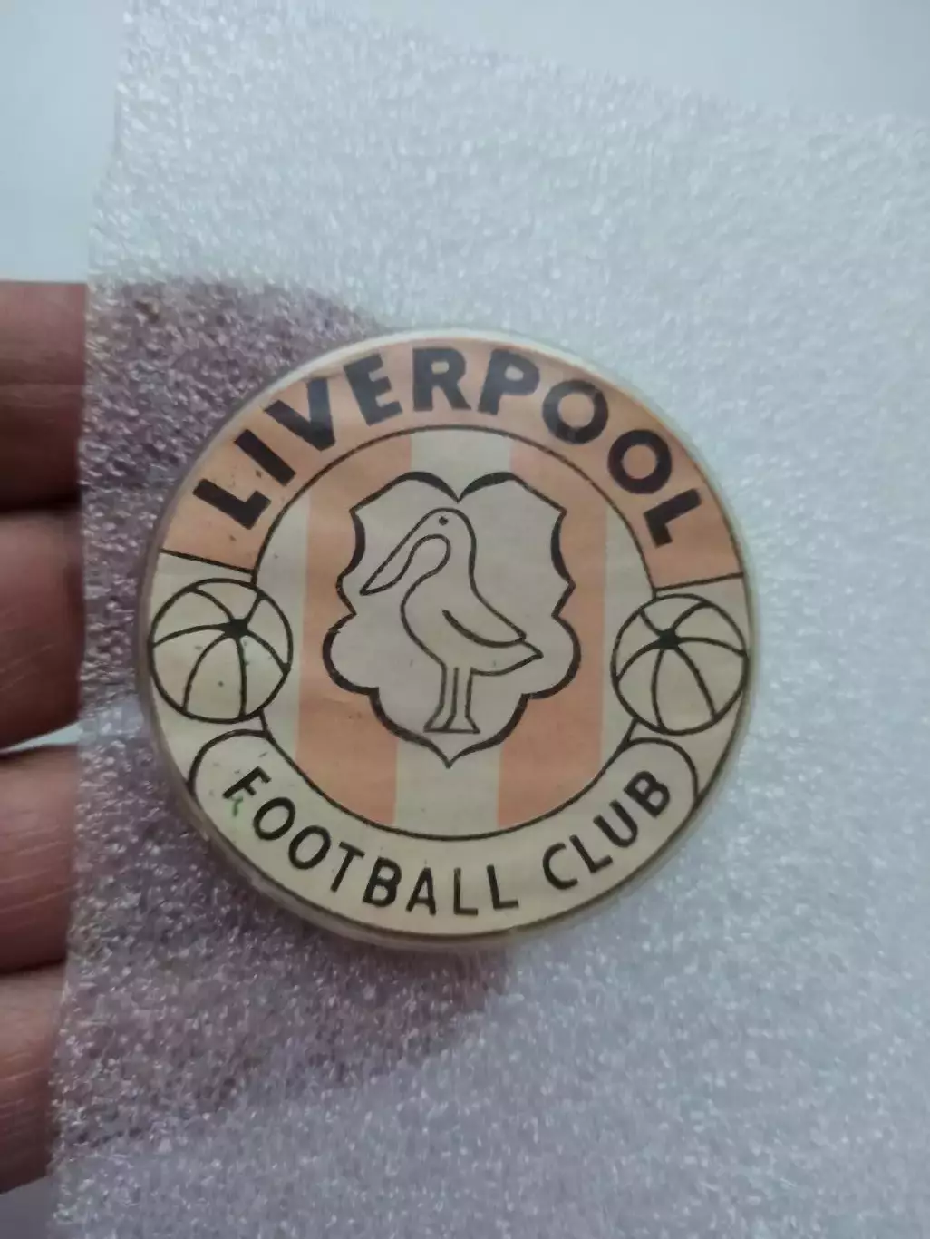 Футбол, Англия, ФК Ливерпуль, Liverpool, пластик, производство СССР 3