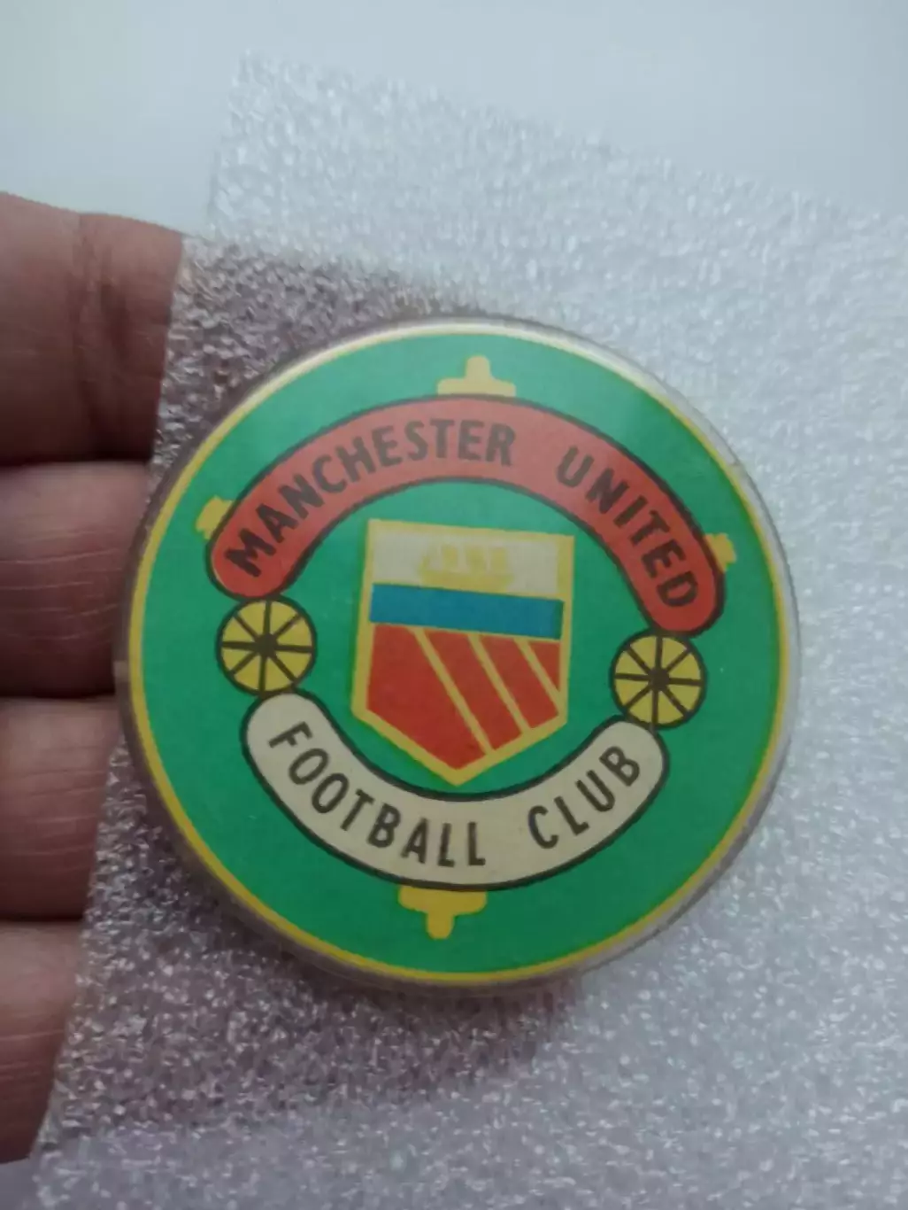 Футбол, Англия, ФК Манчестер Юнайтед, Manchester United Football Club, пластик, 2