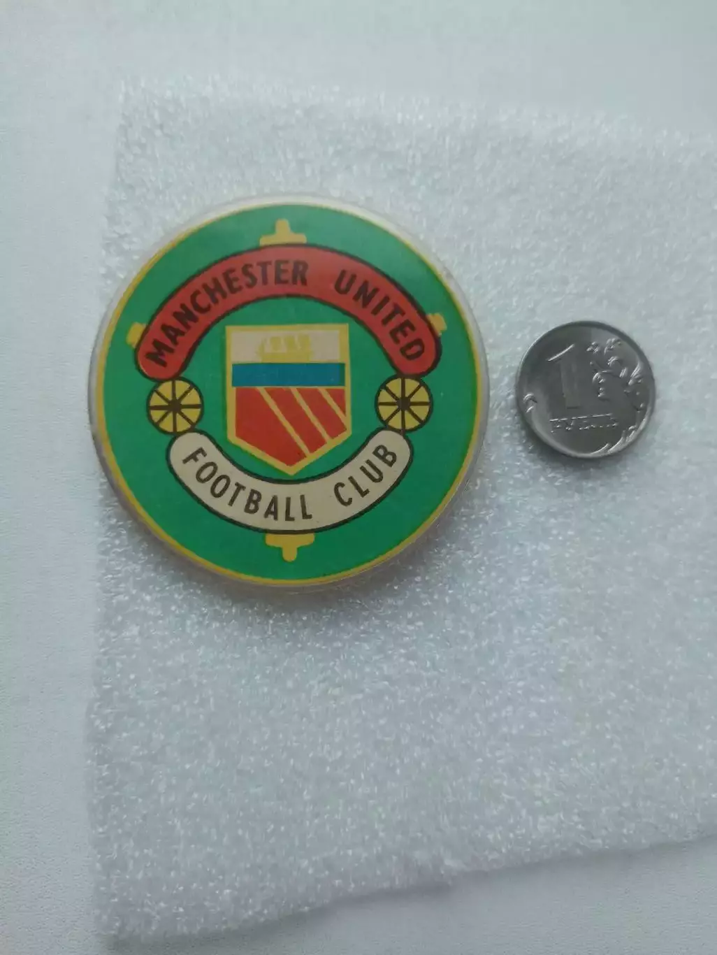 Футбол, Англия, ФК Манчестер Юнайтед, Manchester United Football Club, пластик,