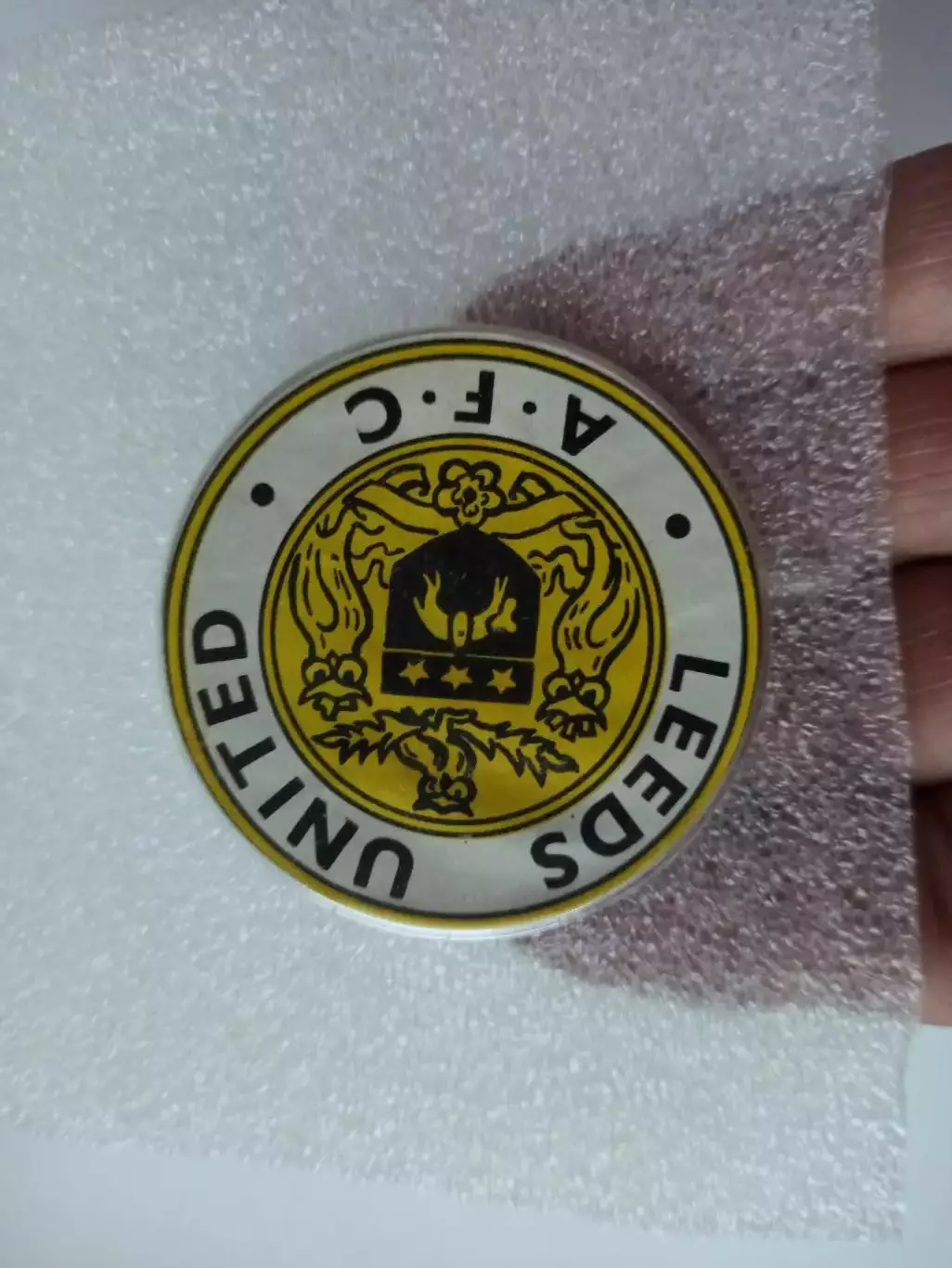 Футбол, Англия, ФК Лидс Юнайтед, Leeds United A.F.C., пластик, производство СССР 2