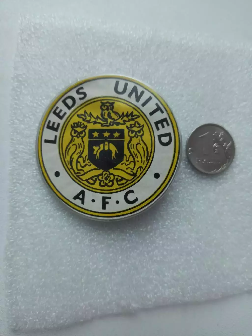 Футбол, Англия, ФК Лидс Юнайтед, Leeds United A.F.C., пластик, производство СССР