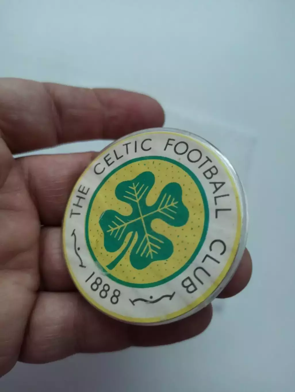 Футбол, Шотландия, ФК Селтик, The Celtic Football club, пластик, произв. ССCР 2