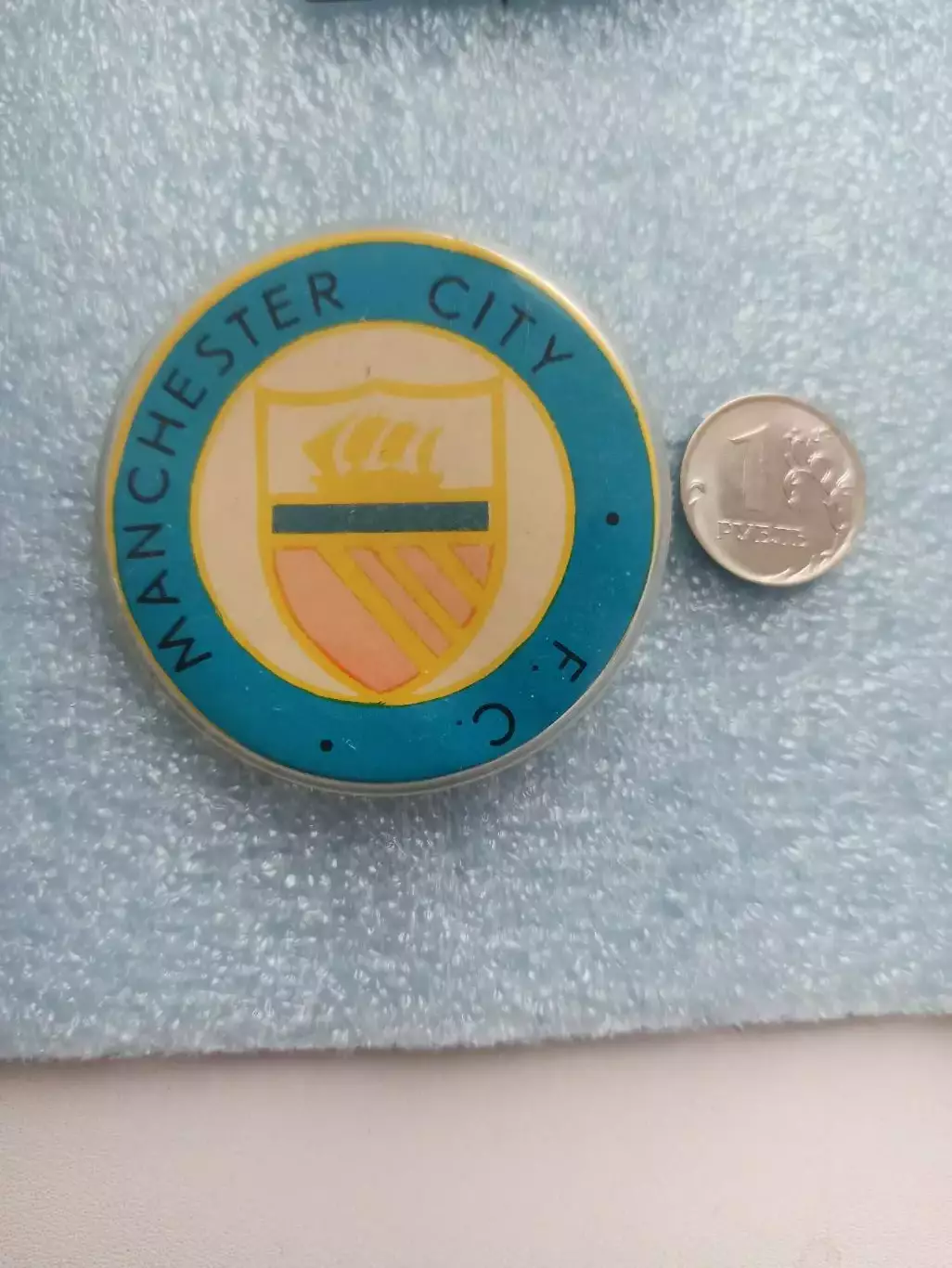 Футбол, Англия, ФК Манчестер Сити, Manchester City Football Club, пластик,