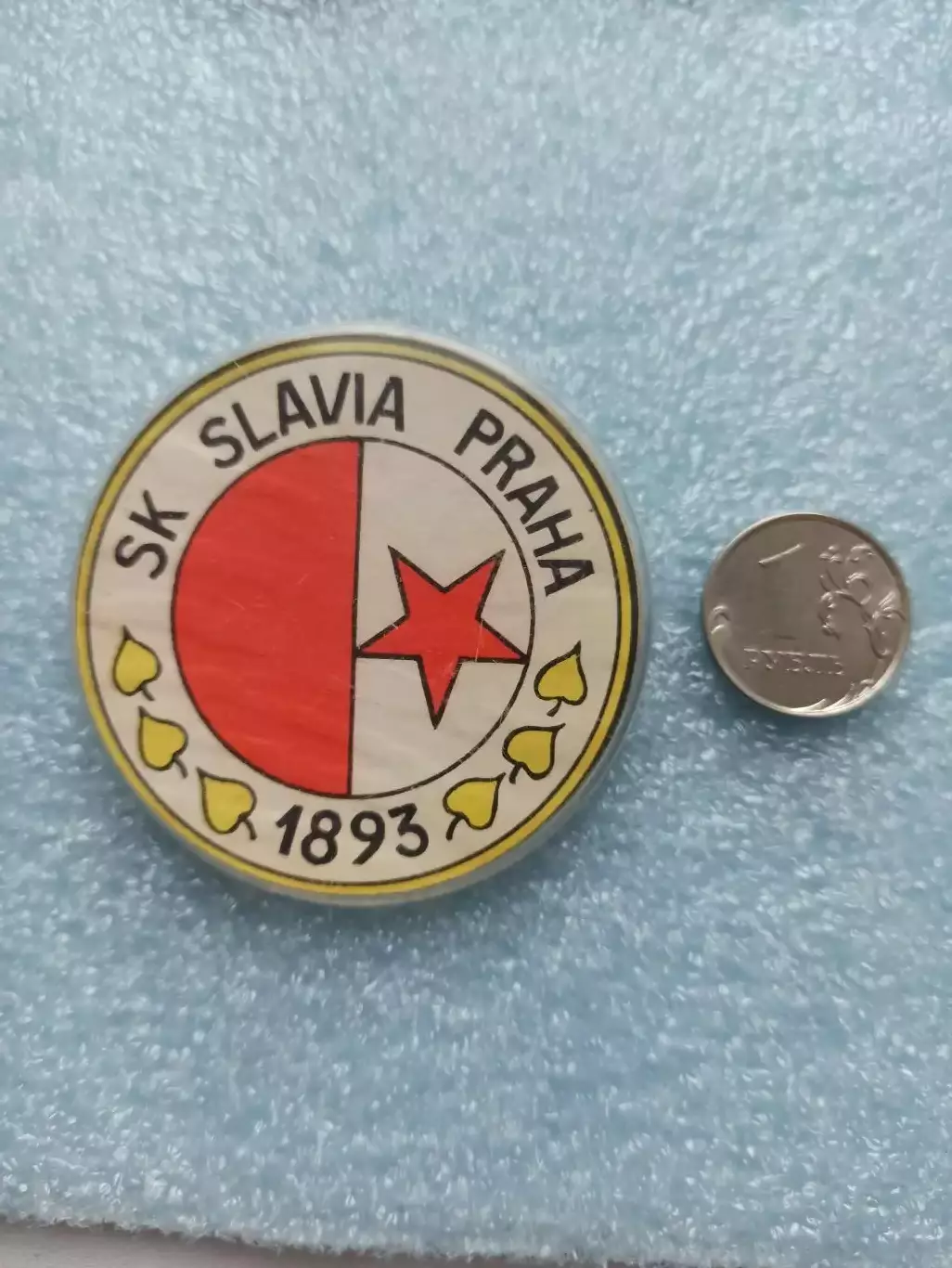 Футбол, ЧССР, Чехословакия, Футбольный клуб, Славия, Прага, Slavia, пластик,