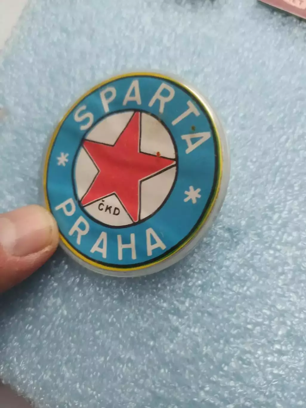 Футбол, ЧССР, Чехословакия, Футбольный клуб, Спарта, Прага, Sparta, пластик, 2