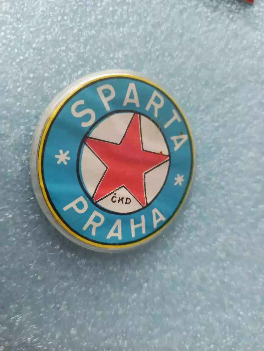 Футбол, ЧССР, Чехословакия, Футбольный клуб, Спарта, Прага, Sparta, пластик, 3