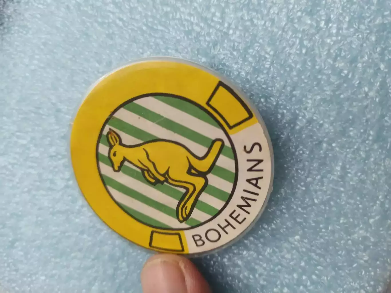 Футбол, ЧССР, Чехословакия, Футбольный клуб, Богемианс, Прага, пластик, 3