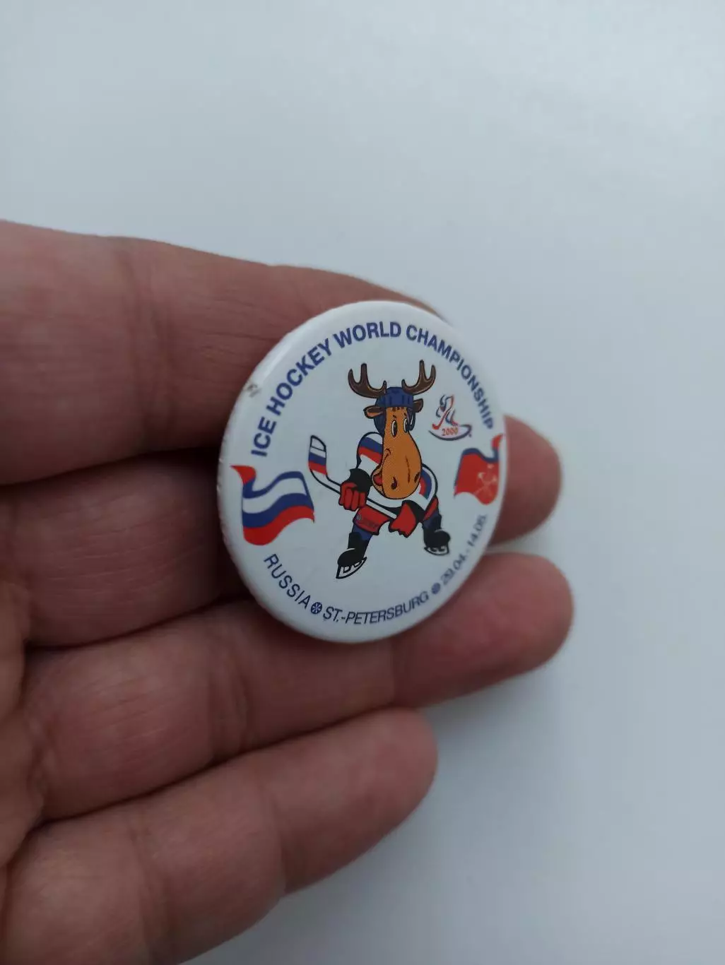 Хоккей с шайбой, Санкт-Петербург, Чемпионат мира по хоккею, 2000г., официальный 3