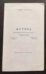 Спартак Анапа - Динамо Сухуми 1988