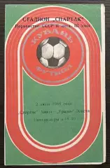 Спартак Анапа - Уралан Элиста 1988