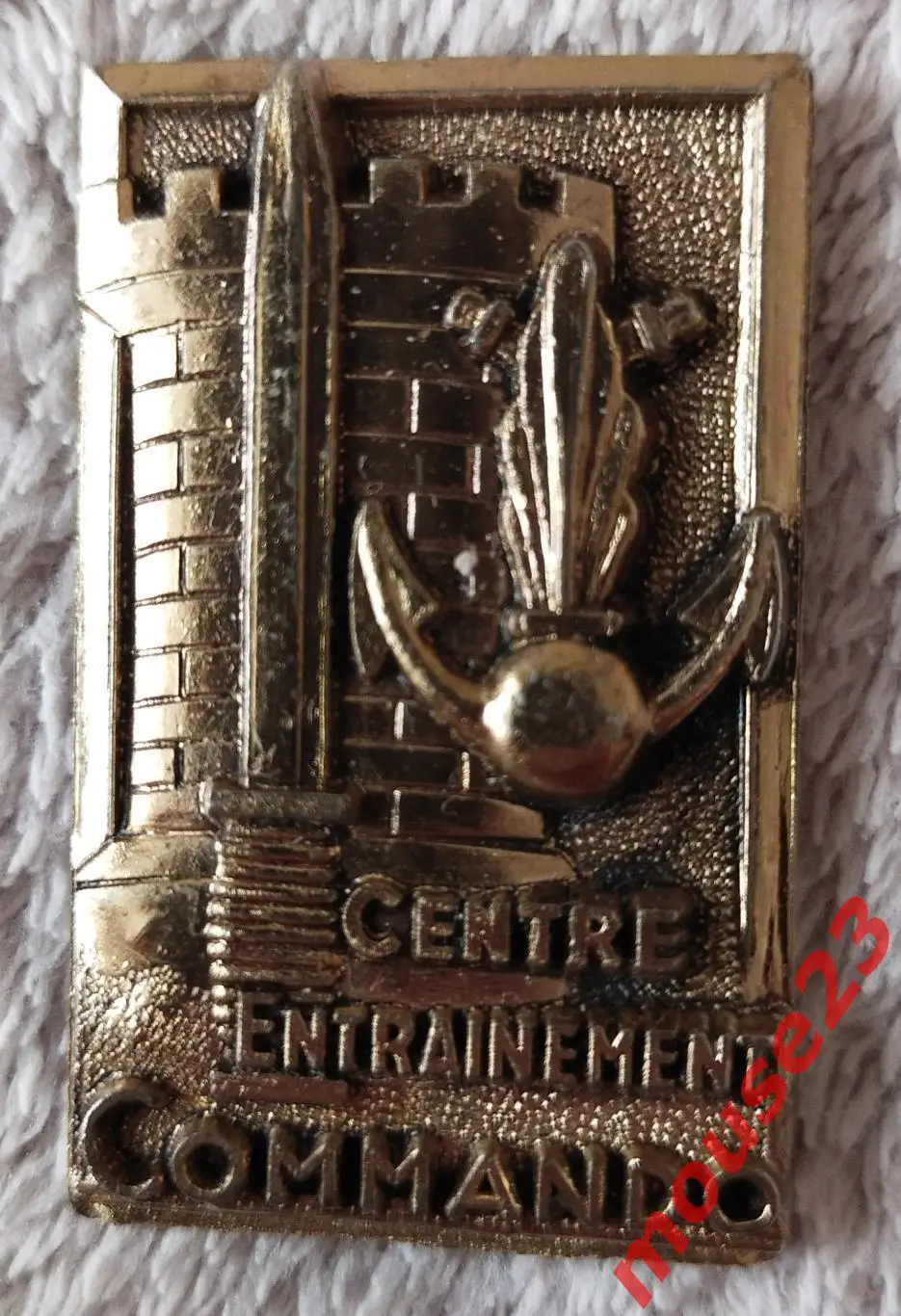 ЗНАЧОК ЦЕНТРА КОММАНДОС / G 2005 ДРАГО ПАРИЖ