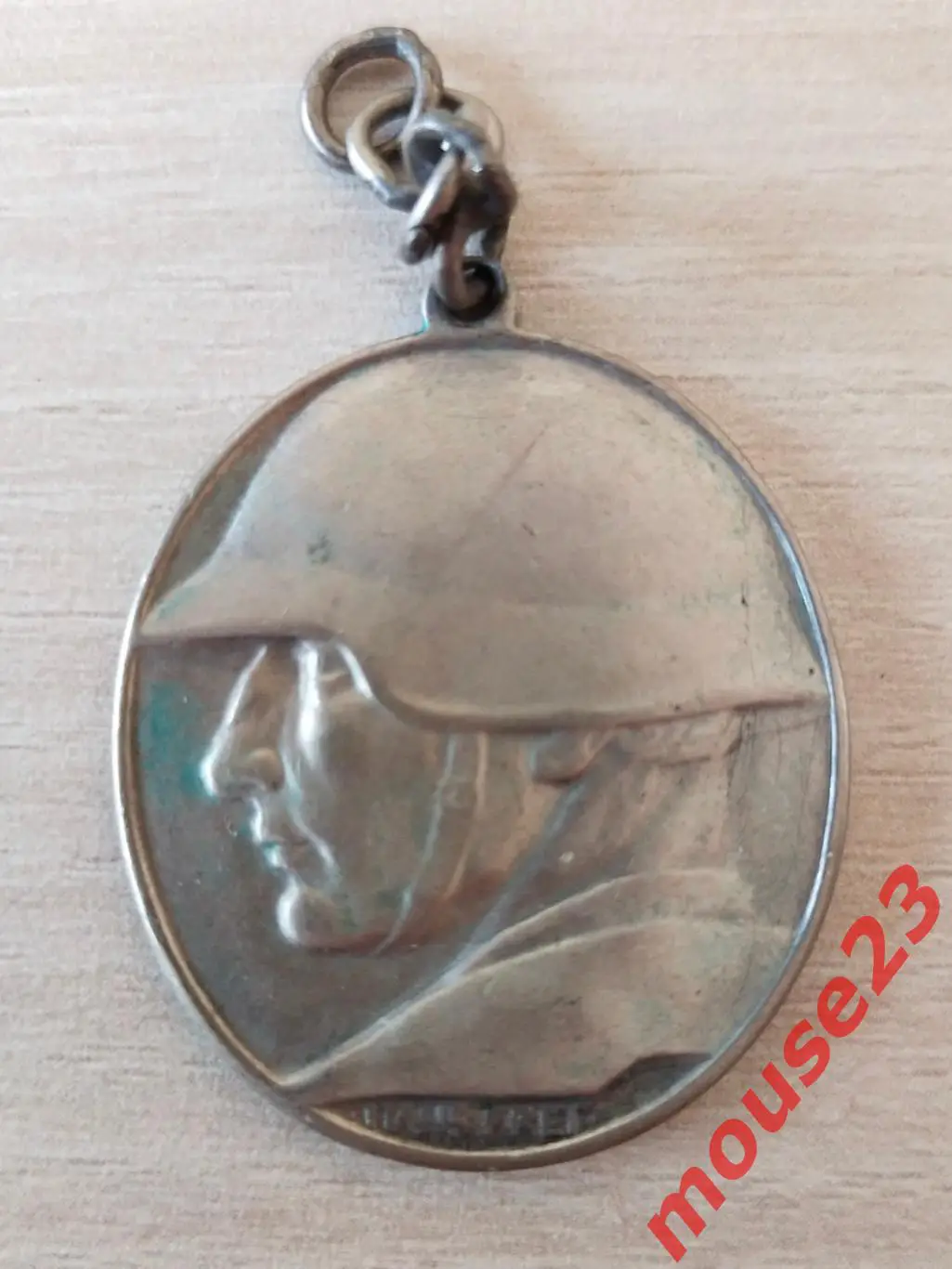 Швейцария Знак 1918 г.Фонд Национальных Пожертвований ветеранам ПМВ серебро 800