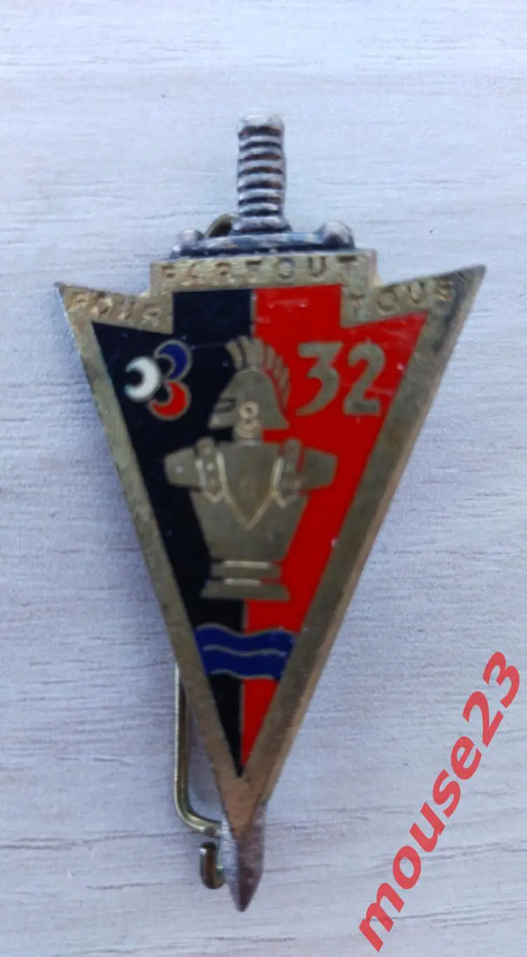 Франция 32-ой инженерно саперный полк