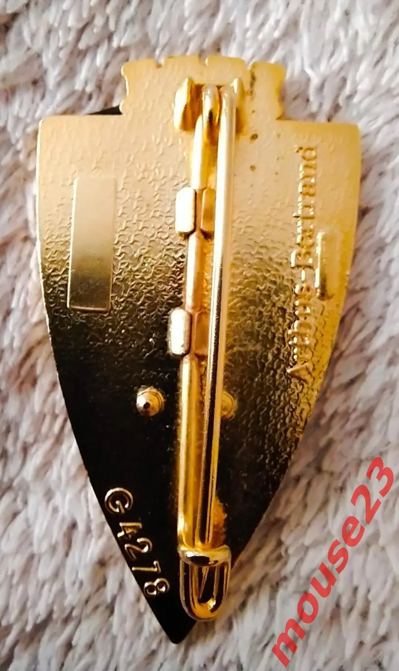 Франция полковой знак. Военно инженерное училище 1