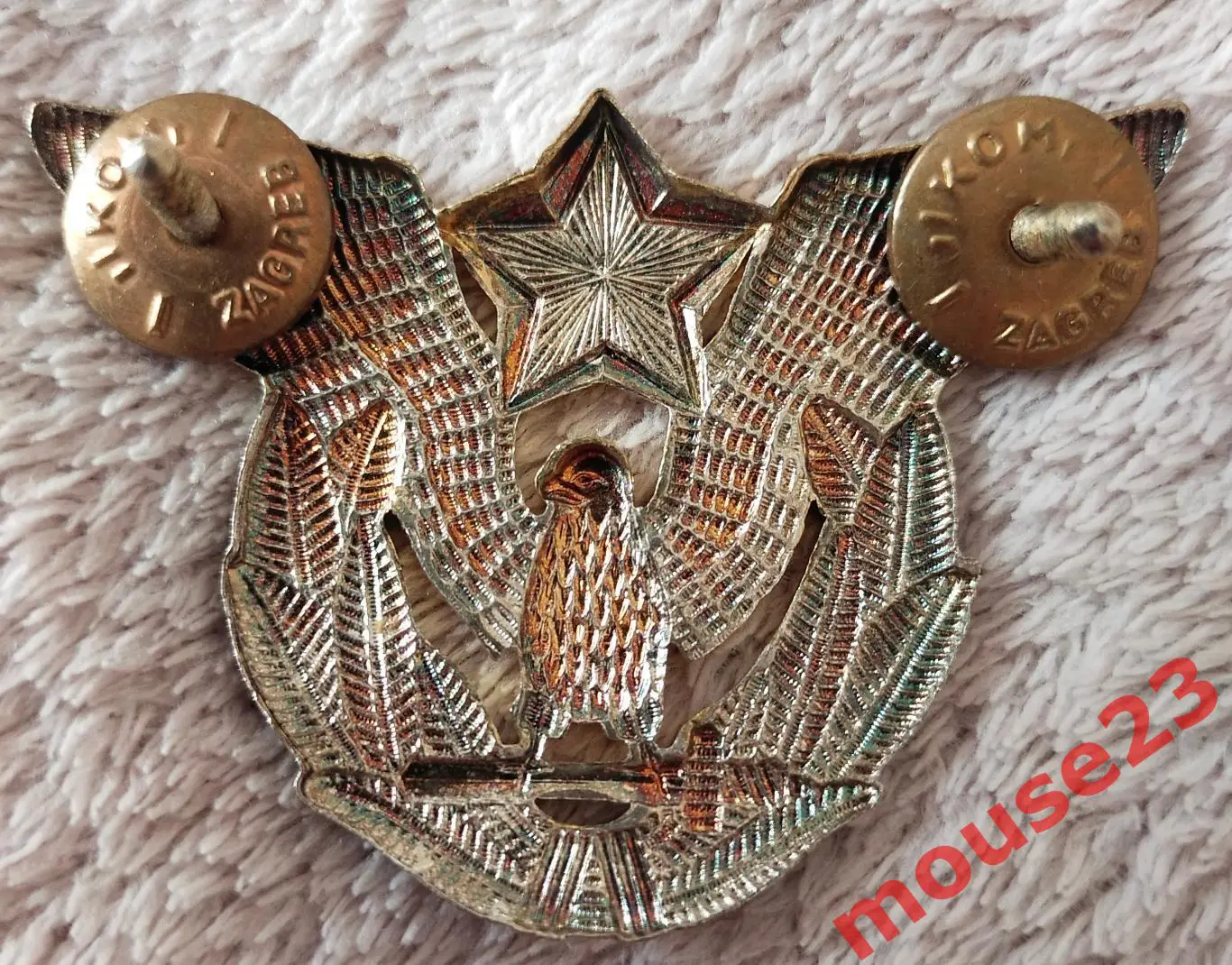 ЮГОСЛАВИЯ Кокарда военного летчика СФРЮ. 1