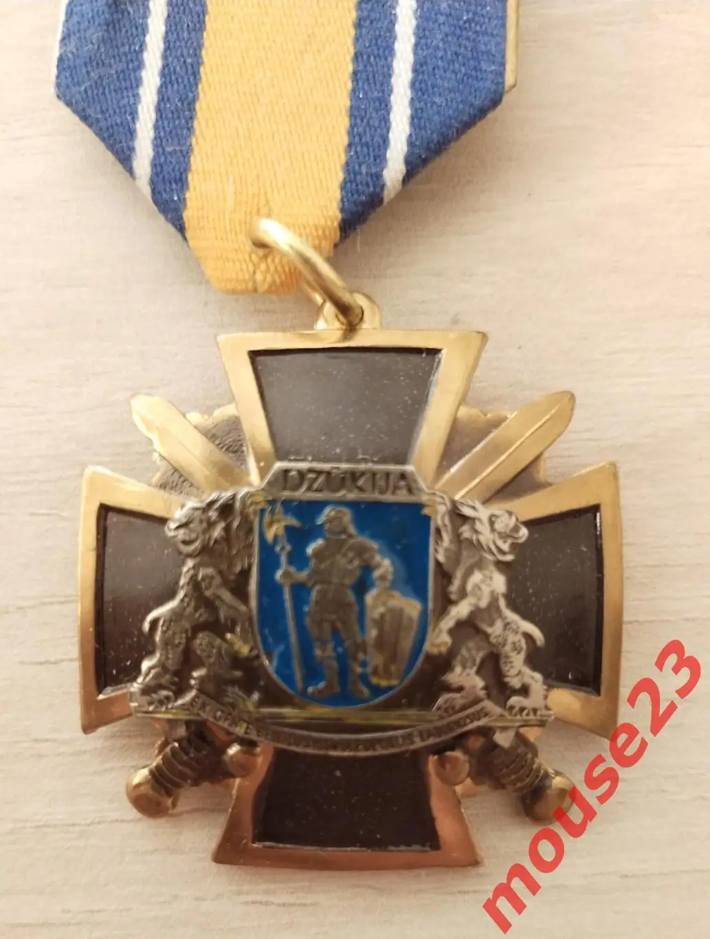 Медаль за пешеходный поход Dz?k? боев дороги, маршрут Merkin?-Кипеть, 40 km. 1