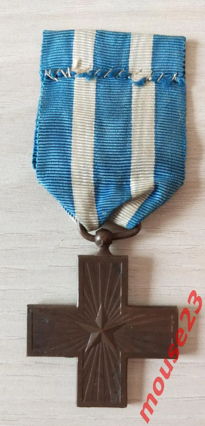 Медаль – Итальянский крест За военные заслугиКлеймо-М 2