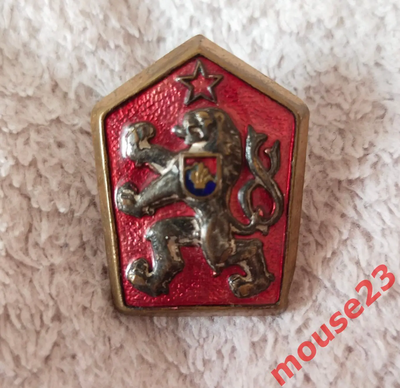 Кокарда Милиция Чехословакия