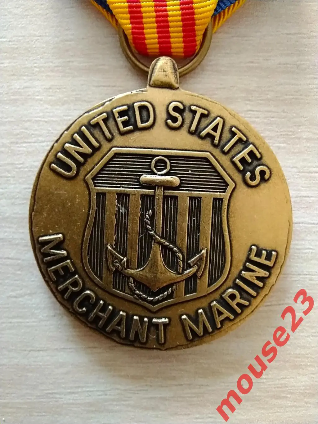 Медаль торгового флота США «За службу во Вьетнаме» (2) 3