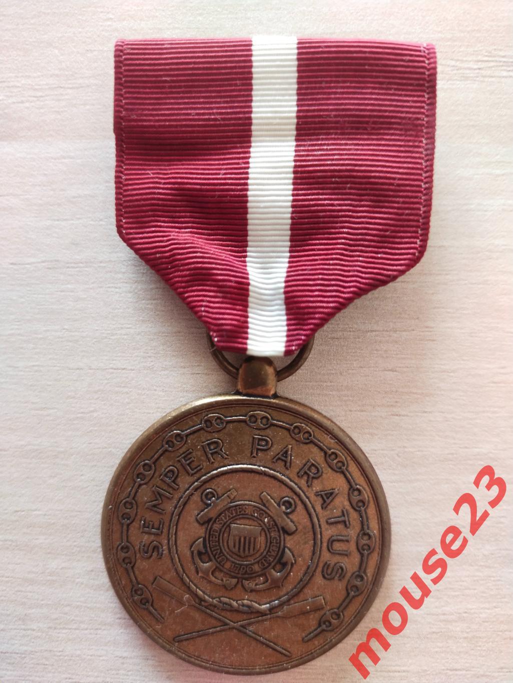 Медаль За безупречную службу в береговой охране США.