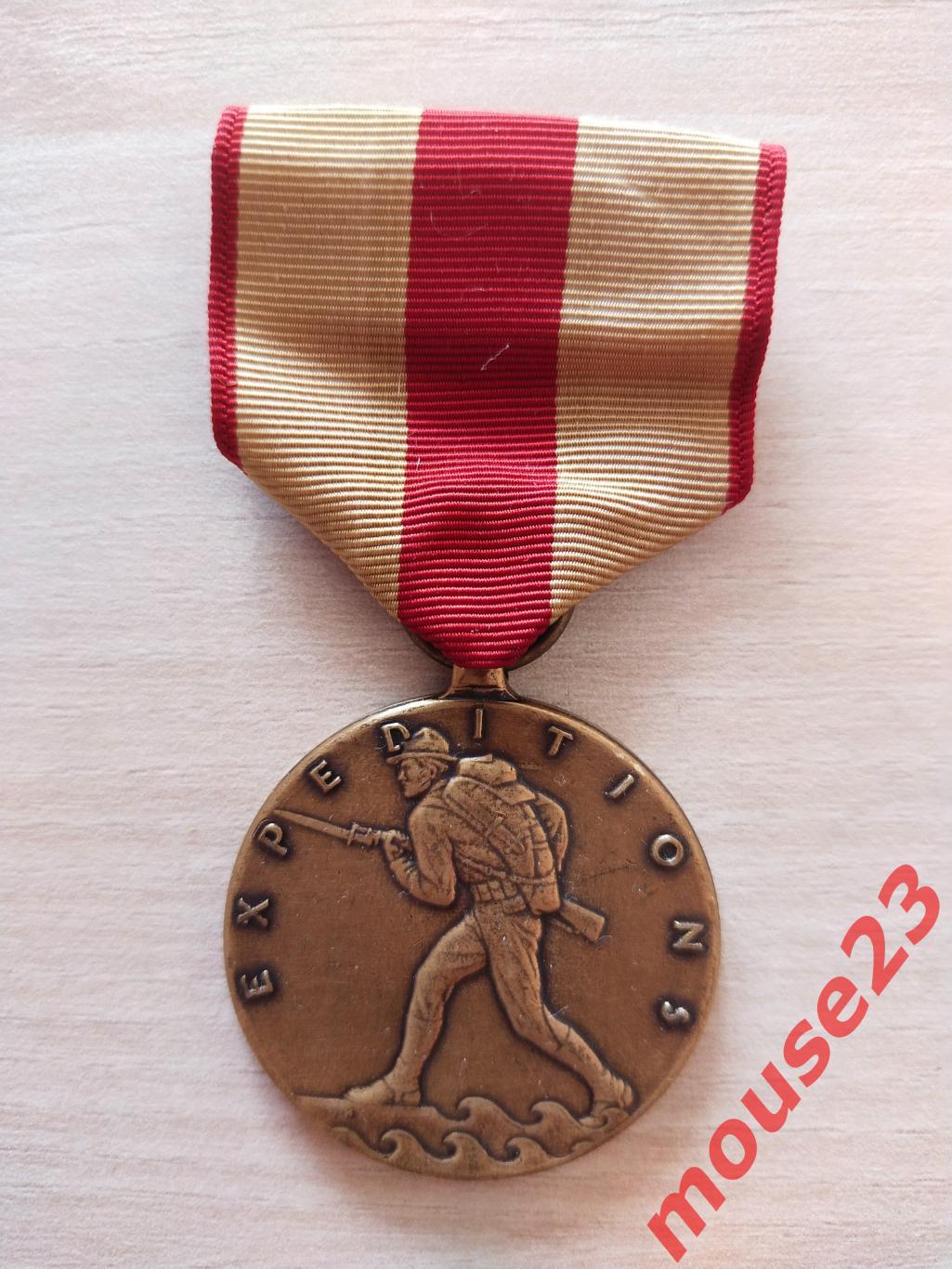 Экспедиционная медаль Корпуса морской пехоты США.