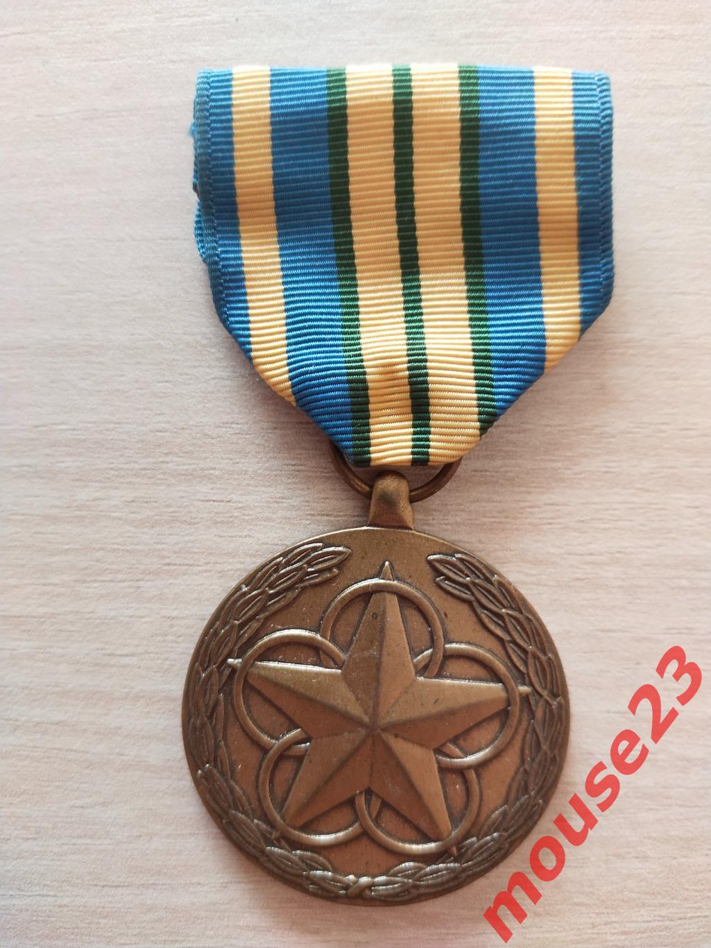 Военная медаль США за службу волонтером