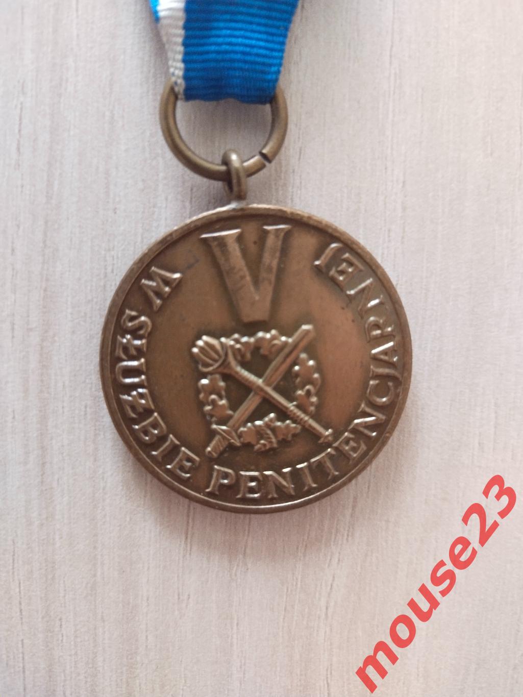 Медаль за 5 лет службы. Польша 1