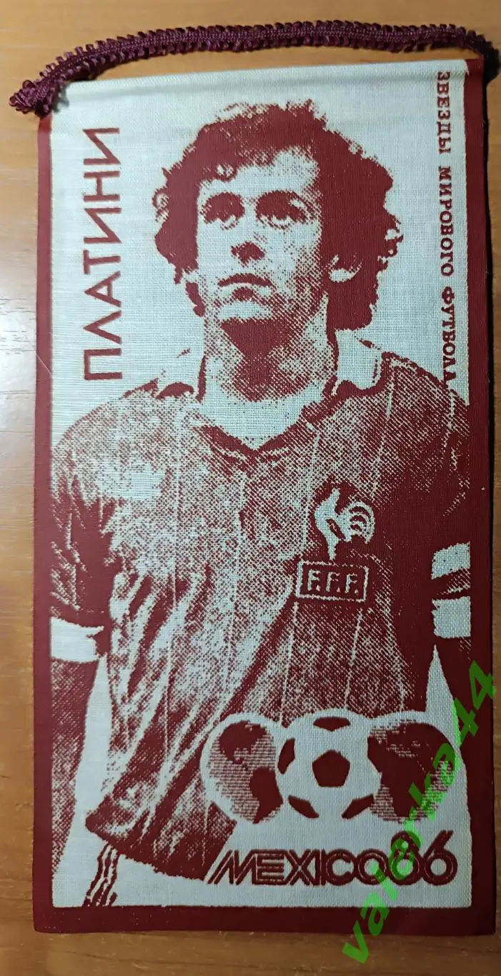 Вымпел Платини звёзды мирового футбола