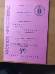 (ОК5) Динамо Санкт-Петербург - Спартак Кострома 1998