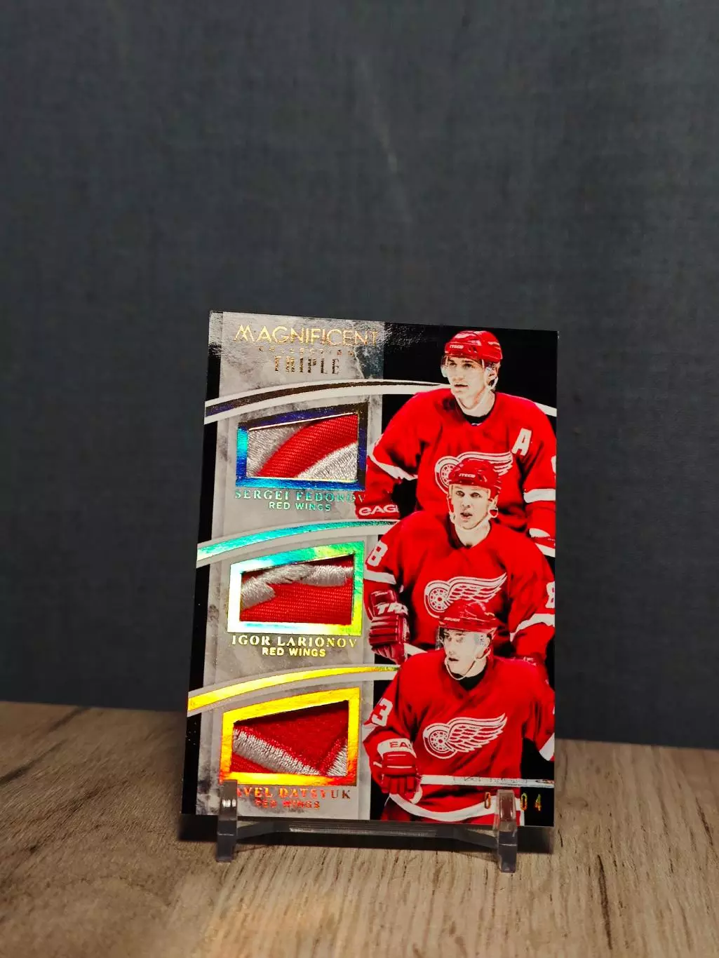 1/4 CLS Magnificent Collection Triple Sergei Fedorov/Igor Larionov/Pavel Datsyuk