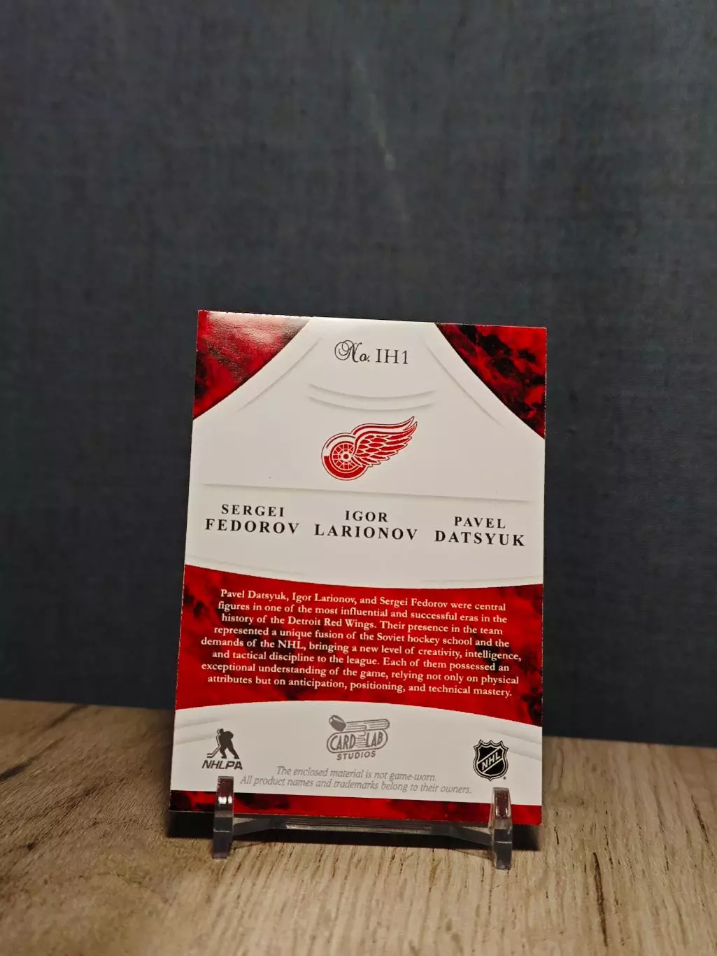 2/4 CLS Magnificent Collection Triple Sergei Fedorov/Igor Larionov/Pavel Datsyuk 1