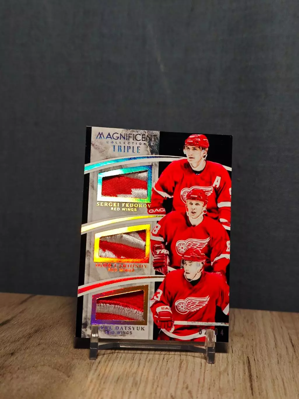 2/4 CLS Magnificent Collection Triple Sergei Fedorov/Igor Larionov/Pavel Datsyuk