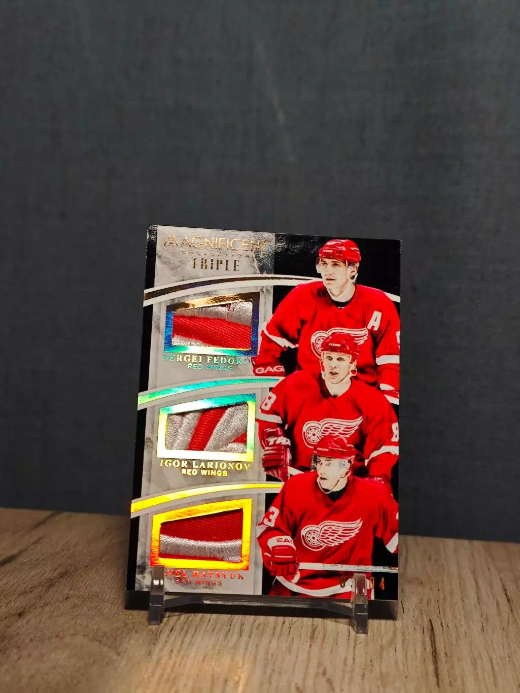 3/4 CLS Magnificent Collection Triple Sergei Fedorov/Igor Larionov/Pavel Datsyuk