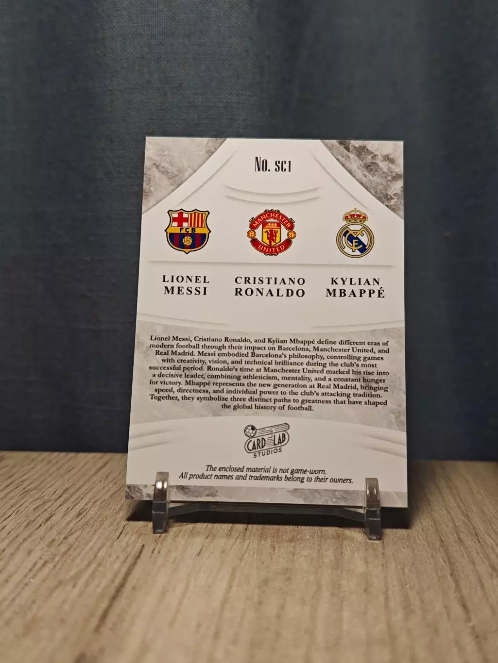 CLS Magnificent Collection Triple Lionel Messi/Cristiano Ronaldo/Kylian Mbappe 1