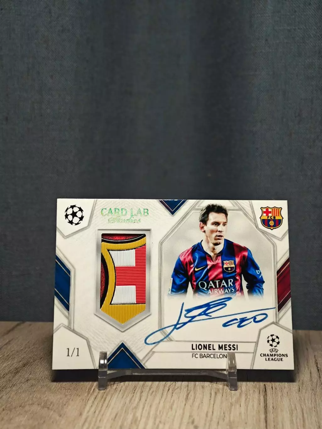 1/1 CLS Champions League Lionel Messi Barcelona Лионель Месси