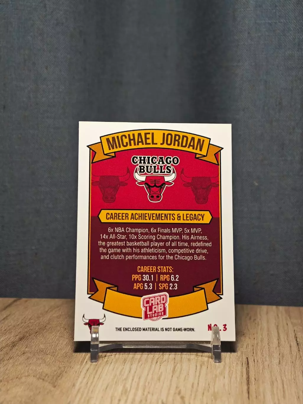 CLS Round Patch Michael Jordan RED 1