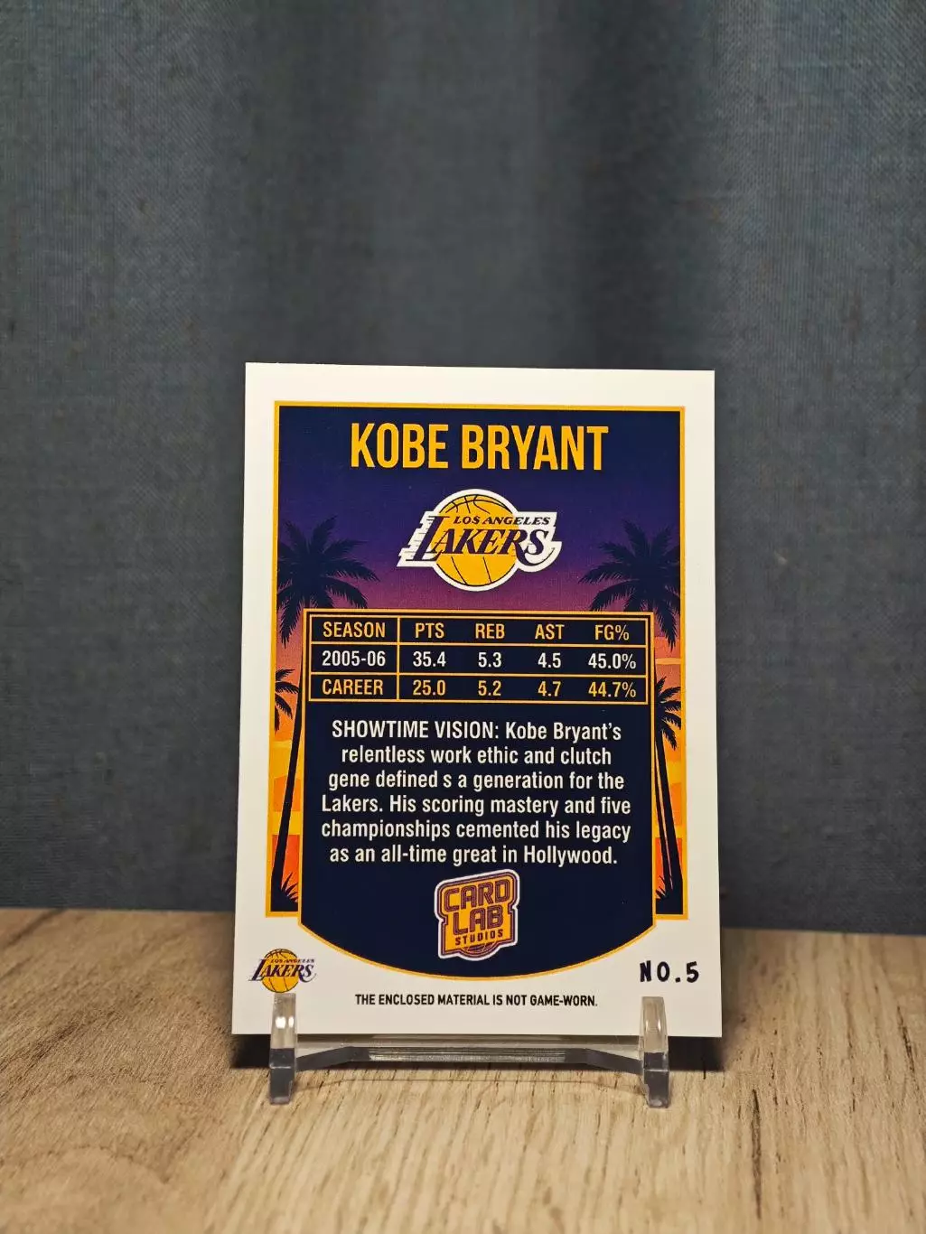 CLS Round Patch Kobe Bryant Purple 1