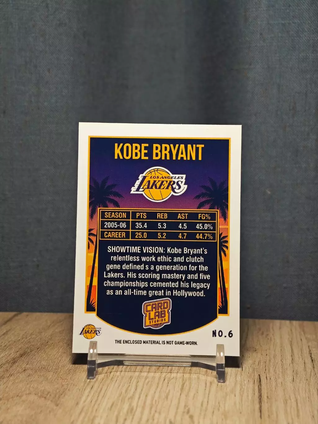 CLS Round Patch Kobe Bryant Yellow 1