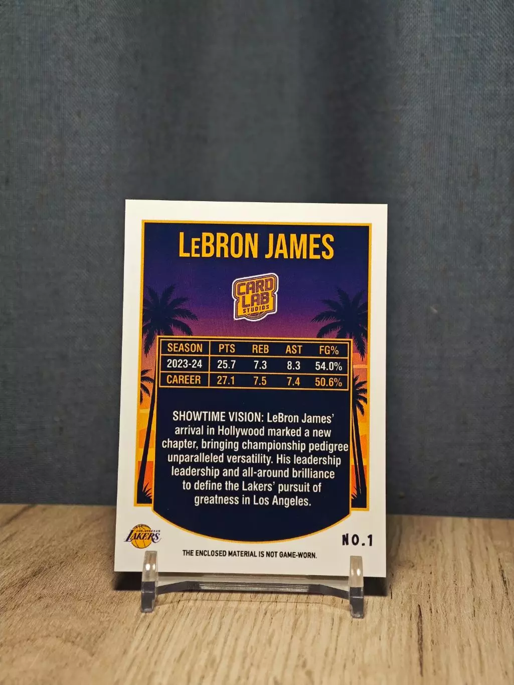 CLS Round Patch Lebron James Purple 1