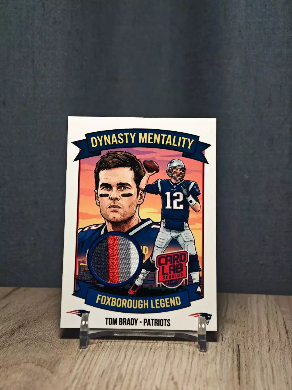 CLS Round Patch Tom Brady