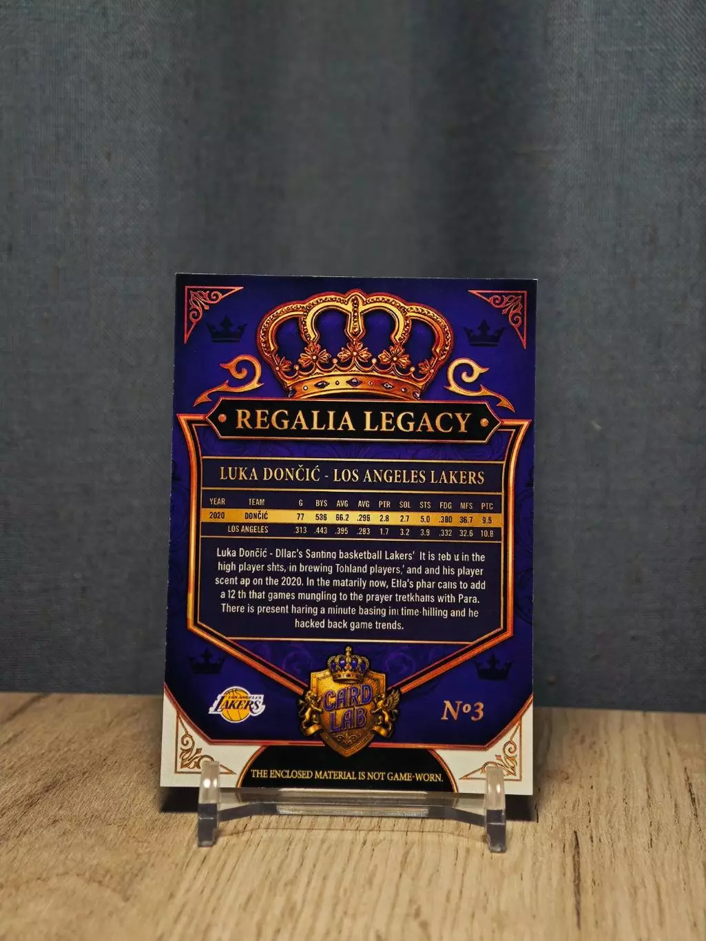 CLS Regalia Legacy Luka DOncic Logoman 1