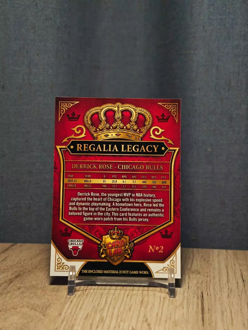 CLS Regalia Legacy Derrick Rose Logoman 1