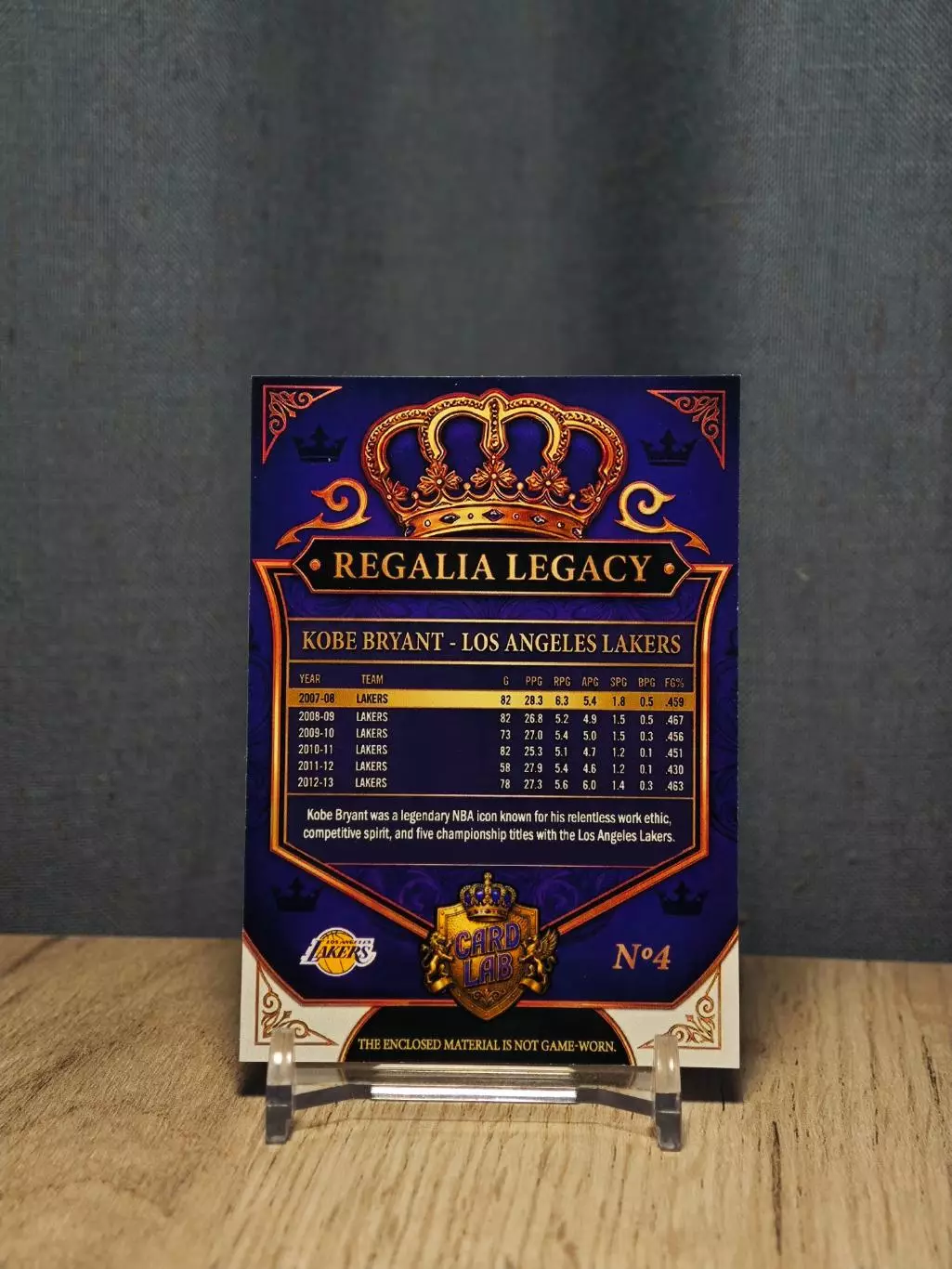 CLS Regalia Legacy Kobe Bryant Logoman 1