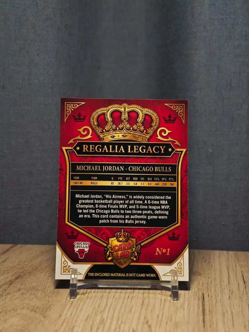 CLS Regalia Legacy Michael Jordan Logoman 1